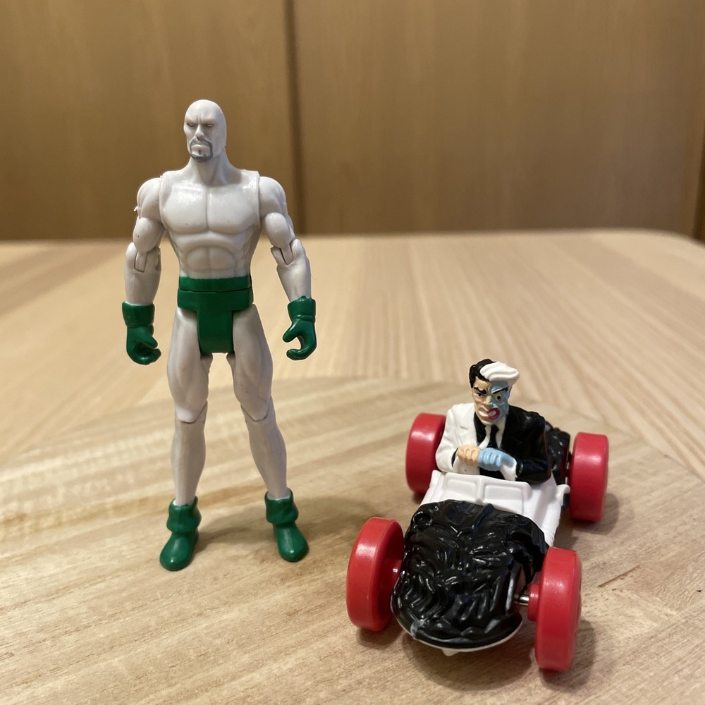 Mattel DC Spectre #19 & Batman Two-Face Flip Car Lot 2008 1993 Animated Series